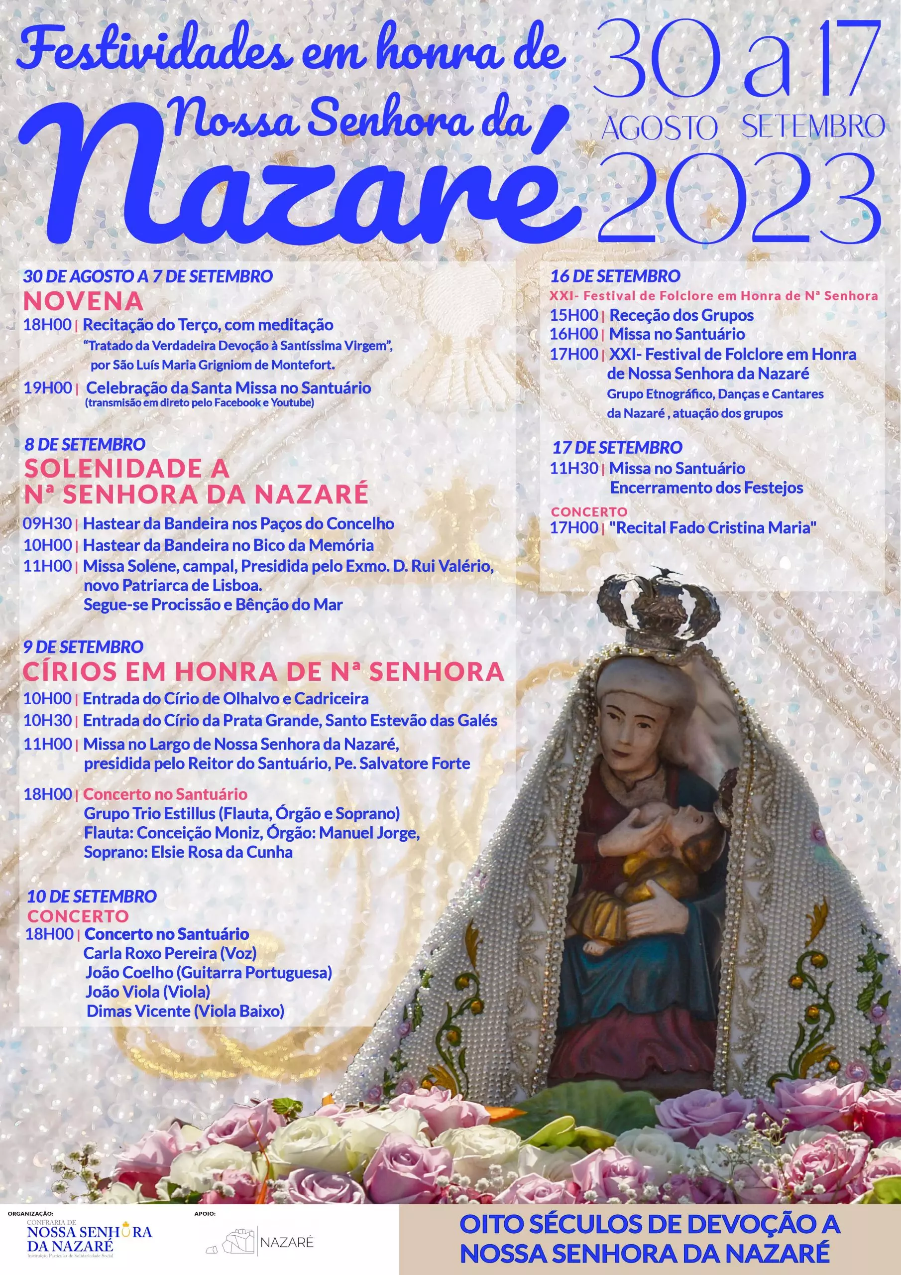 Festividades Em Honra De Nossa Senhora Da Nazaré Confraria De Nossa